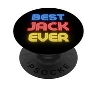 El Mejor Jack de la Historia - Funny Jack Name Jack PopSockets PopGrip Adhesivo