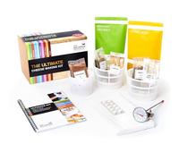 El mejor kit de fabricación de queso, máquina de queso, 10 queso mozzarella, mascarpone, queso feta, queso ricotta, suministros para hacer queso incluyen cuajo para hacer queso y folleto