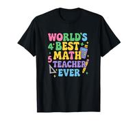 El Mejor Maestro de matemáticas del Mundo enseñando el Día Mundial del Maestro Camiseta