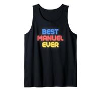 El Mejor Manuel de la Historia - Nombre Manuel Divertido Camiseta sin Mangas