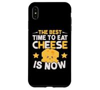 El Mejor Momento para Comer Queso es Ahora Amante del Queso Foodie Carcasa para iPhone XS MAX