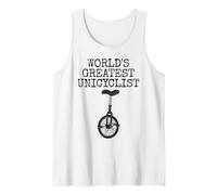 El mejor monociclista del mundo, monociclo divertido Camiseta sin Mangas