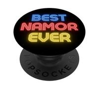 El Mejor Namor de Todos los Tiempos - Namor Divertido Nombre PopSockets PopGrip Adhesivo