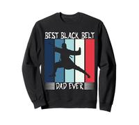 El mejor padre cinturón negro Tang Soo Do Colores de la Sudadera