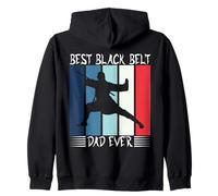 El mejor padre cinturón negro Tang Soo Do Colores de la Sudadera con Capucha