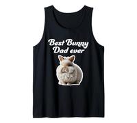 El mejor padre conejito de todos los tiempos: Jersey Wooly Rabbit Camiseta sin Mangas