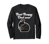 El mejor padre conejito de todos los tiempos: Jersey Wooly Rabbit Manga Larga