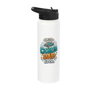 El mejor padre de cíclidos de la historia, guardián de cíclidos, acuarista Stainless Steel Insulated Water Bottle