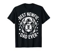 El mejor padre novato de la historia: el divertido perro de Terranova Camiseta