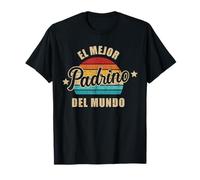 El mejor padrino del mundo vintage retro Camiseta