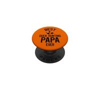 El Mejor papá de Caza de Patos PopSockets PopGrip Adhesivo