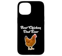 El Mejor papá de Pollo - Rhode Island Red Chicken Carcasa para iPhone 15