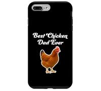 El Mejor papá de Pollo - Rhode Island Red Chicken Carcasa para iPhone 7 Plus/8 Plus