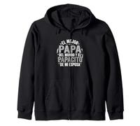El Mejor Papa del Mundo Camiseta En Español Padre Latino Sudadera con Capucha