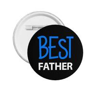 El mejor papá del mundo, feliz día del padre, pines, broches redondos, botones, insignias, pegatinas, letreros, pins de metal, insignias decorativas