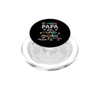 EL Mejor papá del Mundo Mundial Shirt Feliz Dia del Padre PopSockets PopGrip para MagSafe