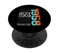 El Mejor papá del Mundo - no es Broma - Papá Desde 1958 PopSockets PopGrip Adhesivo