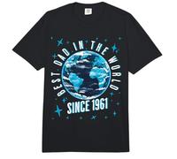 El Mejor papá del Mundo - no es Broma - Papá Desde 1961 Comfort Colors Adult Heavyweight T-Shirt
