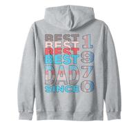 El Mejor papá del Mundo - no es Broma - Papá Desde 1970 Sudadera con Capucha