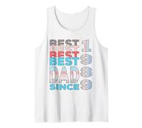 El Mejor papá del Mundo - no es Broma - Papá Desde 1989 Camiseta sin Mangas