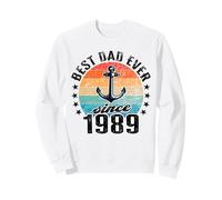 El Mejor papá del Mundo - no es Broma - Papá Desde 1989 Sudadera