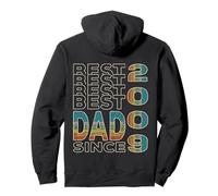 El Mejor papá del Mundo - no es Broma - Papá Desde 2009 Sudadera con Capucha
