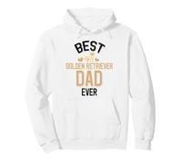 El Mejor papá Golden Retriever de Todos los Tiempos Sudadera con Capucha