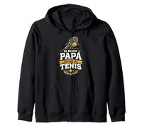 El Mejor Papá Juega al Tenis Regalo Día del Padre Sudadera con Capucha