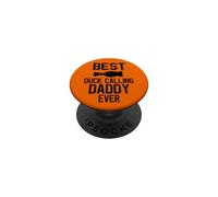 El Mejor papá Llamando a un Pato PopSockets PopGrip Adhesivo