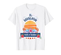 EL Mejor PAPÁ Y MAMÁ - Sol, Amor y Estrellas para los Mejores Camiseta