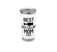 El mejor pato llamando a mamá Vaso térmico de acero inoxidable de doble pared