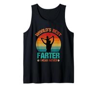 El Mejor Pedo del Mundo Vintage, me Refiero al Divertido Día del Padre Camiseta sin Mangas