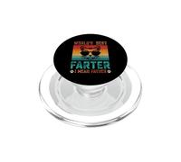 El Mejor Pedo del Mundo Vintage, me Refiero al Divertido Día del Padre PopSockets PopGrip para MagSafe