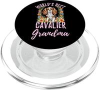 El Mejor Perro Cavalier Grandma Cavalier King Charles del Mundo PopSockets PopGrip para MagSafe