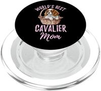 El Mejor Perro Cavalier Mom Cavalier King Charles Spaniel PopSockets PopGrip para MagSafe