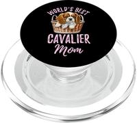 El Mejor Perro Cavalier Mom Cavalier King Charles Spaniel PopSockets PopGrip para MagSafe