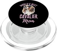 El Mejor Perro Cavalier Mom Cavalier King Charles Spaniel PopSockets PopGrip para MagSafe