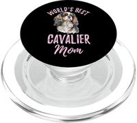 El Mejor Perro Cavalier Mom Cavalier King Charles Spaniel PopSockets PopGrip para MagSafe