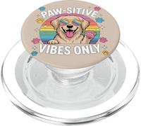 El Mejor Perro de papá de Todos los Tiempos, Retro, Sunset Dogs Paws I Love Dogs PopSockets PopGrip para MagSafe