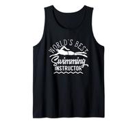 El Mejor Profesor De Natación Del Mundo Entrenador De Camiseta sin Mangas