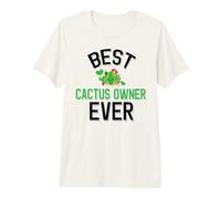 El Mejor Propietario de Cactus de la Historia, una Linda Familia de Cactus Camiseta Premium