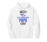 El Mejor Reptil de Lengua Azul Skink Papa Ever Cute Sudadera con Capucha