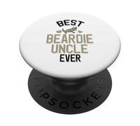 El Mejor tío Beardie de Todos los Tiempos PopSockets PopGrip Adhesivo