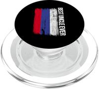 El mejor tío de todos los tiempos: la bandera de Rusia del tío ruso PopSockets PopGrip para MagSafe