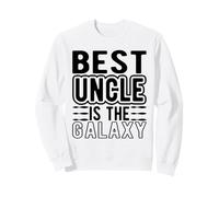 El Mejor tío es el pariente de la Familia Galaxy Space Sudadera