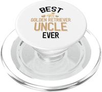 El Mejor tío Golden Retriever de Todos los Tiempos PopSockets PopGrip para MagSafe