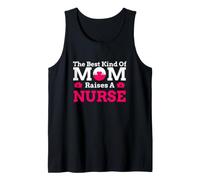 El Mejor Tipo de mamá cría a una Enfermera Funny Mothers Day RN Camiseta sin Mangas