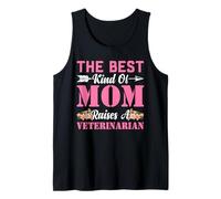 El mejor tipo de mamá levanta a una madre veterinaria regalo Camiseta sin Mangas