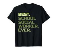 El Mejor Trabajador Social Escolar jamás enseñado a educar al Maestro Camiseta