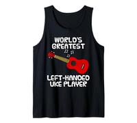 El mejor ukeleleísta zurdo del mundo Camiseta sin Mangas